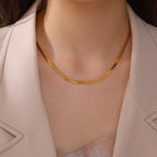 4mm Gold color / 40cm (16inches)