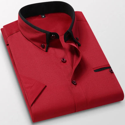 Men's Clothing  Arrival Men Shirt, Fashion Causal Long Sleeved Male Dress Social Business Cotton Shirt Soft Weeding White Shirts
