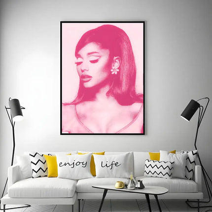POPULAR Ariana Grandee Poster HD Waterproof Self-Adhesive Wall Art - Versatile Decor for Any Space | Perfect Gift Idea