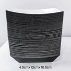 Black Food Trays / 48pcs
