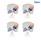 Cake topper-24pcs