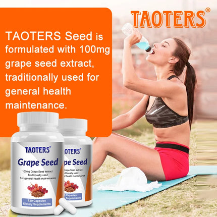 Natural Grape Seed Extract - Antioxidant, Anti-aging, Promotes Skin Health, Brightens Skin Tone, and Beautifies The Skin