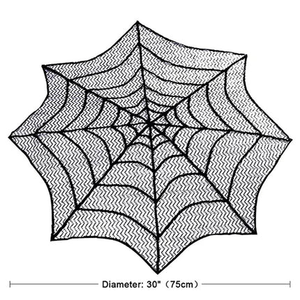 Halloween Decorations Kit Halloween Spiderweb Tablecloth Runner Fireplace Scarf Lace Spiderweb Tablecloth Halloween Party Decor