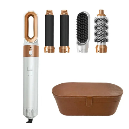 5 in 1 Hair Dryer Brush Hot Comb Set Professional Curling Iron Hair Straightener Styling Tool For Professional Hair Dryer