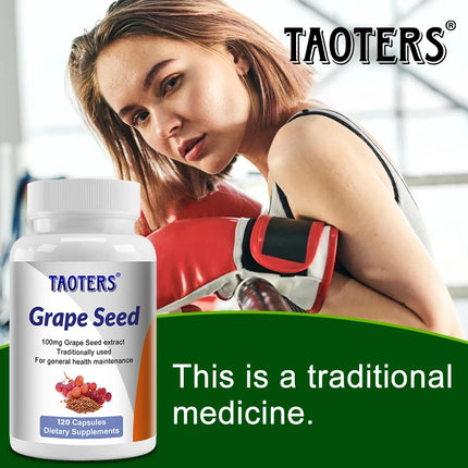 Natural Grape Seed Extract - Antioxidant, Anti-aging, Promotes Skin Health, Brightens Skin Tone, and Beautifies The Skin