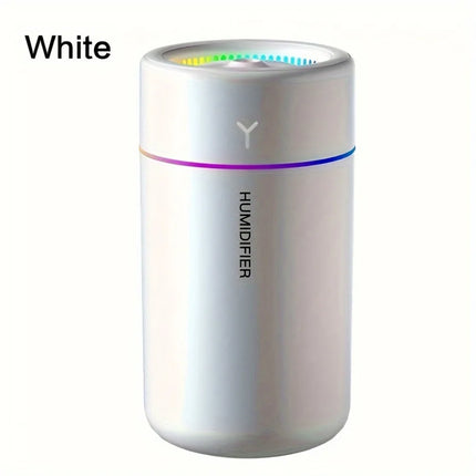 1PC Car Humidifier Colorful LED Aromatherapy Silent Ultrasonic Air Machine For Bedroom Office Portable Essential Oil Diffuser