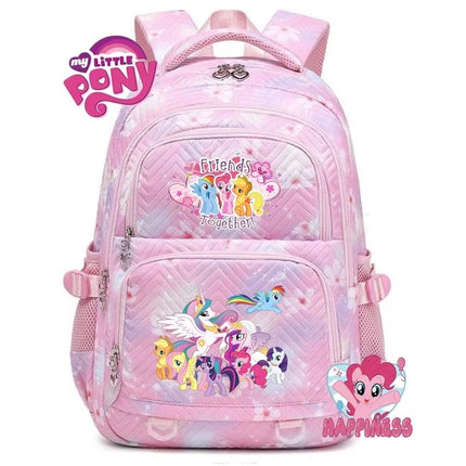 My Little Pony Colorful School Bags Junior/senior High school Oxford cloth backpacks Boys and Girls double-shoulder school bags