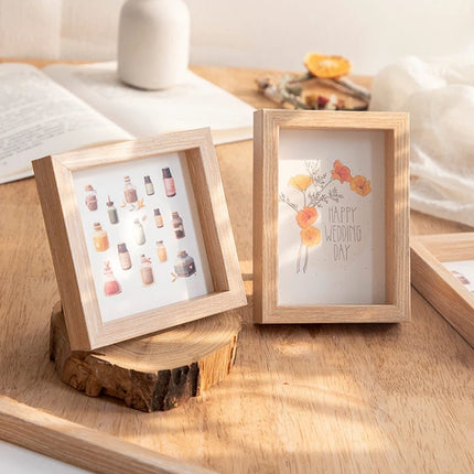 Nordic Style Picture Frame 5/6/7/8 Inches Photo Frame for Tabletop Display Wedding Baby Family Portraits Home Office Decoration