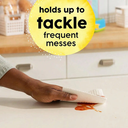 Essentials Select-A-Size Paper Towels, White, 2 Triple Rolls = 6 Regular Rolls (Packaging May Vary)
