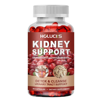 Kidney Capsules, with Cranberry & Astragalus, Support Bladder Health, Promote Detox & Cleanse, Immune for Urinary Tract Wellness