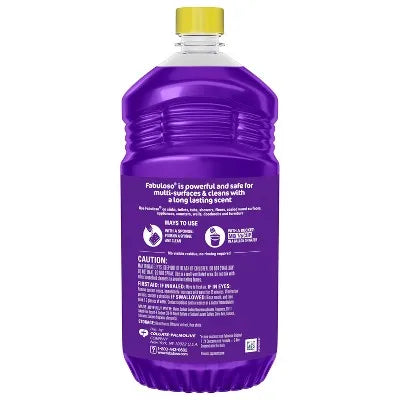 Multi Surface Cleaner Lavender Multi-Purpose Cleaner 2X Concentrated Formula Floor Cleaner - 56 Fl oz for Routine Surface Care