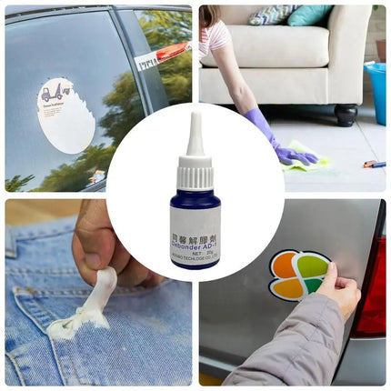Strong Glue Remover Gel Glue Remover Safe Adhesive & Decal Remover Effortlessly Erase Adhesive Strong For Marble Car Paint Floor