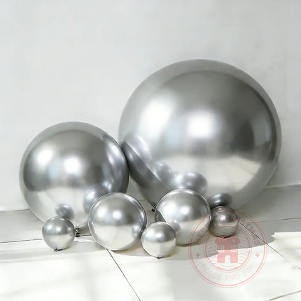 5" 10" 12" 18" Metal Balloon Birthday Party Decoration Valentine's Day Wedding Balloons Arch Christmas Festival Decor Supplies