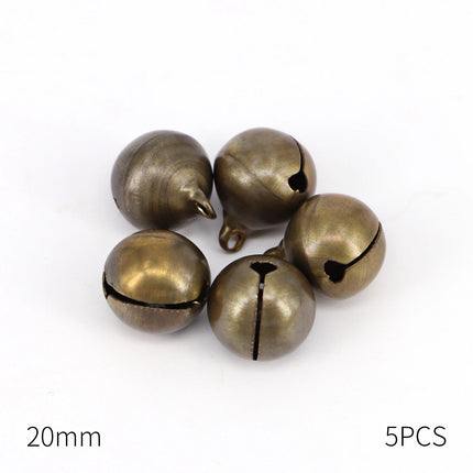 Bronze Bells Small Copper Jingle Bells Loose Beads Hand make Accessories Jewelry Home DIY Christmas Tree Festival Party Tree