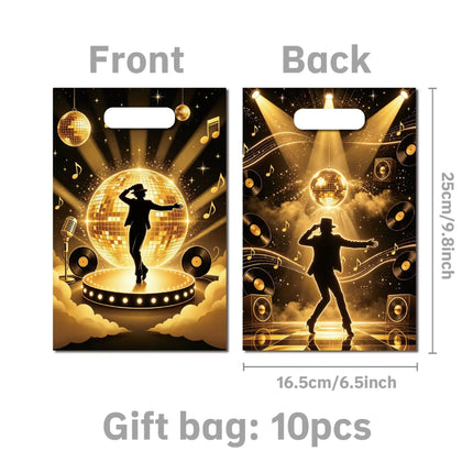 Michael Jackson Birthday Party Decoration Tableware Cups Plates Napkins Tablecloth Favor Souvenir Party Supplies Baby Shower