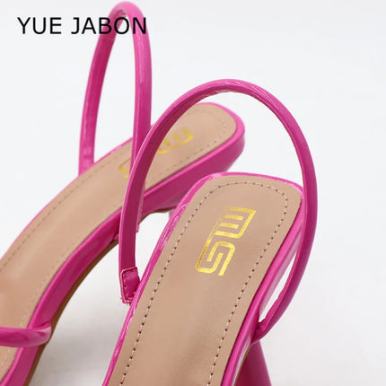 Nude Shoes Slippers Heels Beige Heeled Sandals Rubber High Heel Slippers Women Slides High Black White 2026 Shoes Women