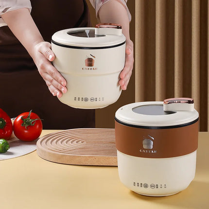 2026 New 1.8L Small Rice Cooker 450W Power Multifunctional Smart Electric Cooking Pot Home Portable Non-stick Hot Pot Soup Pot