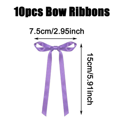 Purple Bow Cake Ribbon Happy Birthday Party Decorations Favors Hairband Desserts Cake Decor Wedding Bridal Shower Supplies
