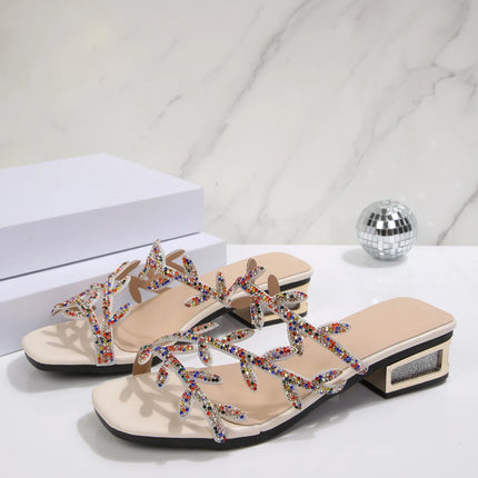 2026 Summer New Women's Fashion Design Casual Sandals Outdoor Simple Open toed Coarse Heel Sandals