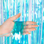 colorful blue / 1m wide X 2m high