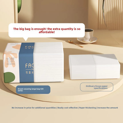10-24 Packs Of Tissue Paper, 300 Sheets Per Pack, 4/5 Layers, Large-sized Napkins, Tissues, Sanitary Paper Towels