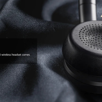 Nuroum Bluetooth 5.3 Over‑Ear Wireless Headset ENC Noise Cancelling Microphone USB Dongle Independent Mute Button Multi‑Point Connection Business Headphones for Call Center Work From Home PC Laptop Desktop Mac Zoom Micros