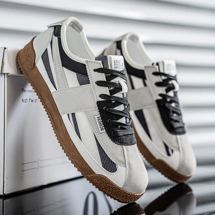 [Men's Skate Sneakers] Sneakers - Men's New Spring/Autumn Skate Shoes - Classic and Versatile - Fashionable and Trendy - Suitable for Daily Wear and Outdoor Leisure - Ideal as Birthday Gifts, Christmas Gifts, and Halloween Gi