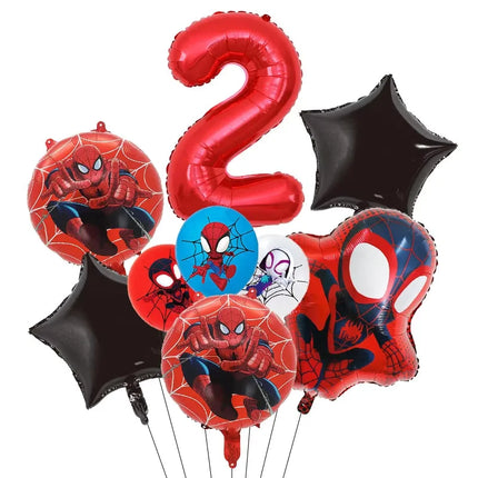 Spidey And His Amazing Friends Birthday Party Decoration Plates Tablecloth Cup Banner For Kids Birthday Balloon Party Favor Gift
