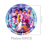 10pcs 9inch plates 1 / Other