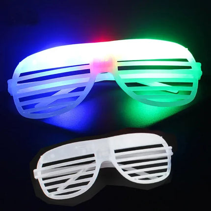 LED Light Up Glasses Wedding Glow In The Dark Party Neon Luminous Glasses for Adults Kids Birthday LED Party Accessory Supplies