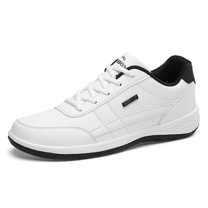 Men's Sneakers Sports Casual Shoes Leather Outdoor Men Walking Shoe Four Seasons Soft Bottom
