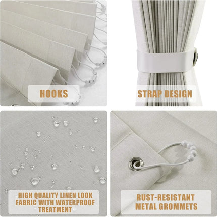Magnetic Door Curtain Pleated Folding Accordion Door Closet Curtain, Room Divider Curtain Applicable Bedroom Room Living