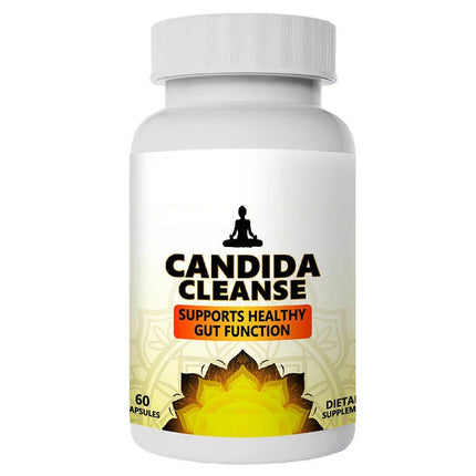 Candida Detox Supplement - Contains Caprylic Acid Probiotic Complex, for Candida Balance, Immunity, Gut Microbiota and Gut Healt