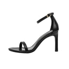 Black leather  8cm / 38