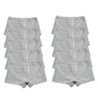 10PCS Gray / XL / 2pcs