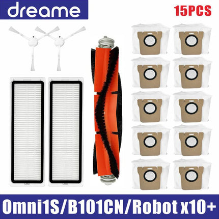 Dreame L10s Ultra / S10 Pro Accessories Mijia Omni 1S B101CN Robot X10+ Vacuum Main Side Brush Filter Mop Parts