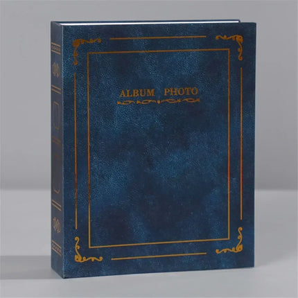 Family 6 Inch 100 Photos 16x12Cm Image Art Photo Albums Interstitial Album Classic Retro Photo Album Collection Home Decoration