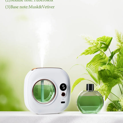Rechargeable automatic aroma diffuser, essential oil diffuser, aroma essential oil, hotel bathroom aroma machine gift