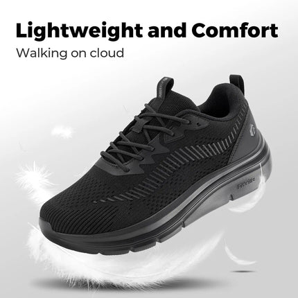 FitVille Men'S Wide Width Orthopedic Walking Sneakers  Lightweight Comfort Tennis Shoes For Gym Workout, Foot Pain Relief For Plantar Fasciitis, Wide Feet & All Day Standing