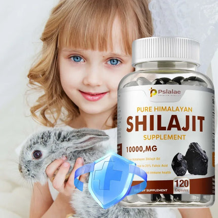 Shilajit Supplements - Balances Hormones, Reduce Fatigue, Muscle Recovery, Improve Concentration, Increases Energy and Vitality