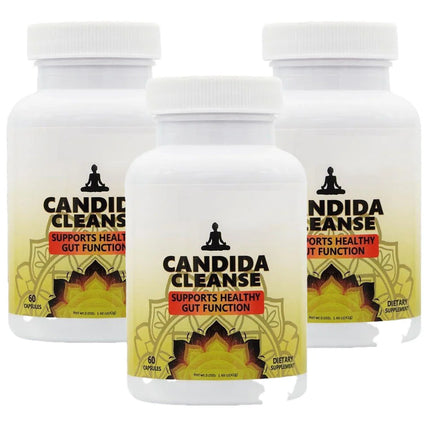 Candida Detox Supplement - Contains Caprylic Acid Probiotic Complex, for Candida Balance, Immunity, Gut Microbiota and Gut Healt