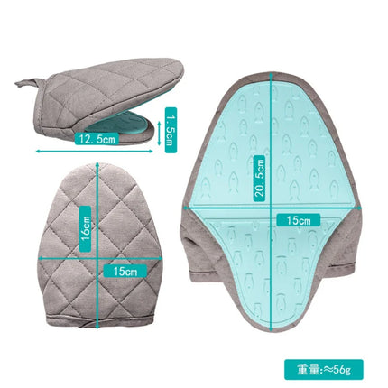 Silicone Anti Scald Gloves Oven Gloves Kitchen Tool Silicone Gloves Fish Shape Tray Dish Bowl Holder Oven Handschoen Hand Clip