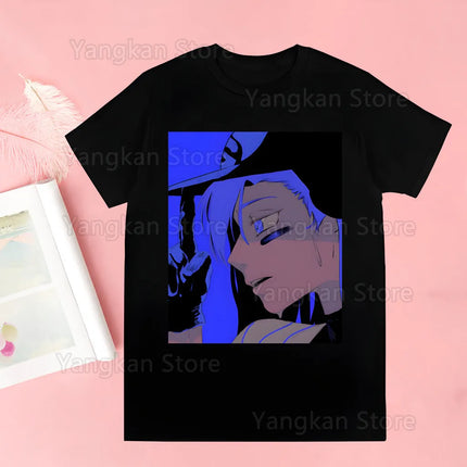 Ado Tshirt Printed Unisex Short Sleeve T Shirt Cool Cartoon Casual T-shirt Streetwear Tops