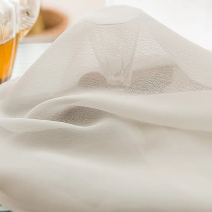 310cm Height White Sheer Curtain Ready MadeTulle Curtain Transparent Tulle Curtain for Living Room Bedroom Custom Made Drapes