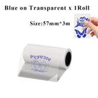 1Roll-Print Blue