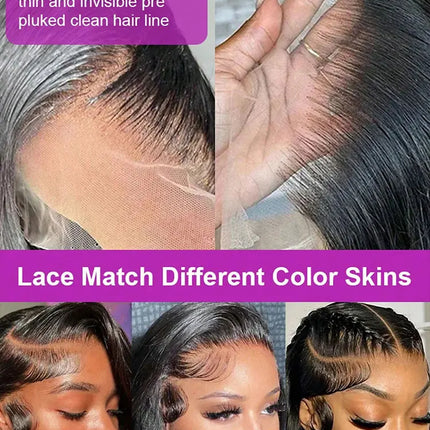 Body Wave 13x6 Hd Lace Frontal Wig Human Hair Glueless Wet And Wavy Wig For Women 13x4 Body Wave Lace Front Human Hair Wigs