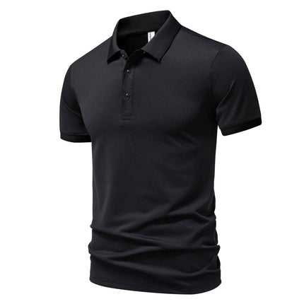 2026 NEW Quick-drying Short-sleeved POLO Shirt For Outdoor Sports and Fitness Breathable and Cool Mesh Lapel Top