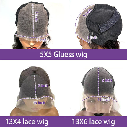 40 42 Inch Kinky Straight Lace Front Human Hair Wigs With Baby Hair Remy Glueless Wig Yaki Straight 13x4 HD Lace Frontal Wigs