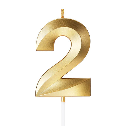 Digital birthday candles Opera House Digital Candles Birthday Cake Decoration Party Gold Silver Creative Candles