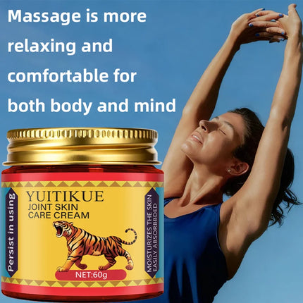 YUITIKUE Joint Skin Care Cream 60g - Multi-Part Massage for Knees, Elbows, Shoulders & Neck, Moisturizes & Relaxes Body & Mind